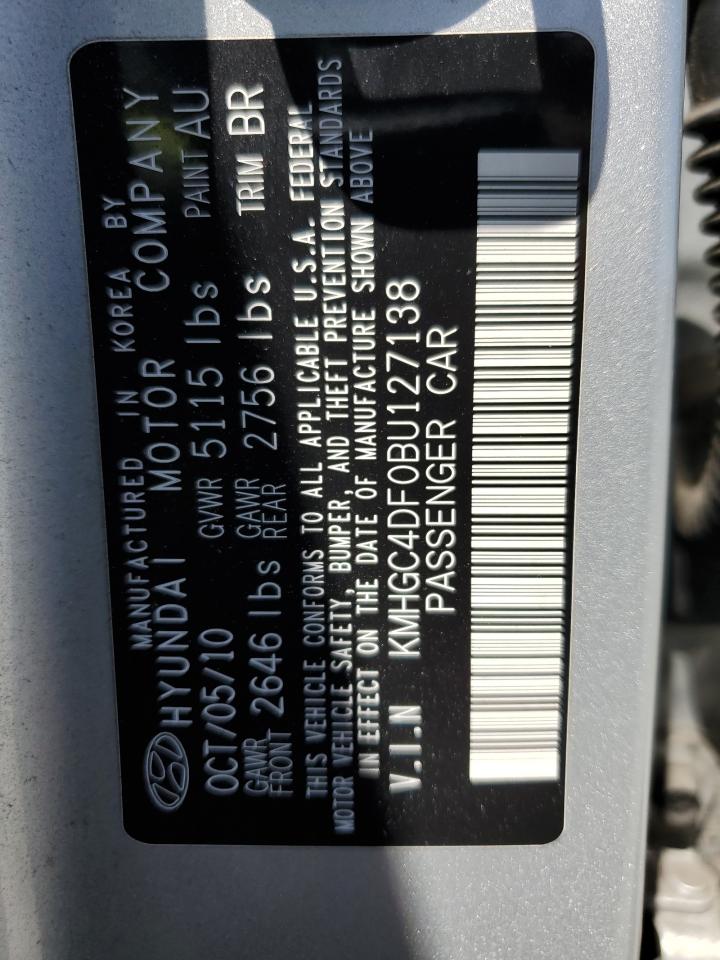 2011 HYUNDAI GENESIS
