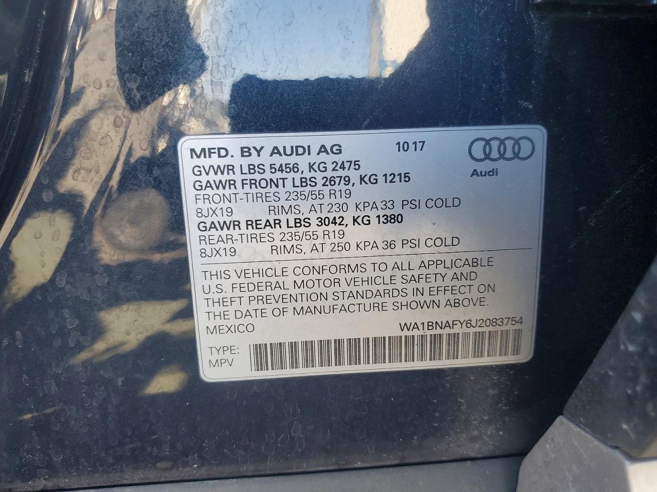 2018 AUDI Q5