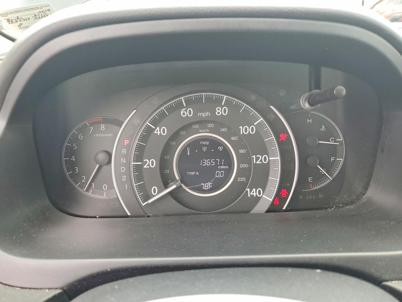 2013 HONDA CRV