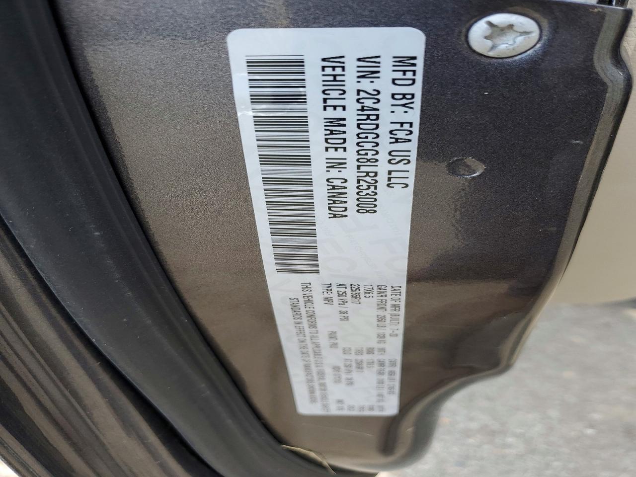 2020 DODGE CARAVAN