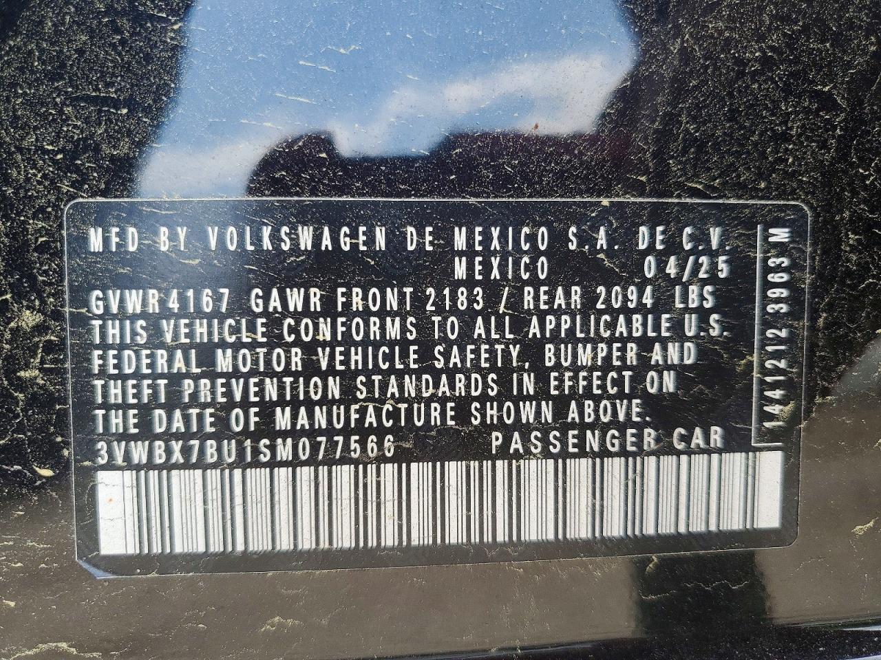 2025 VOLKSWAGEN JETTA