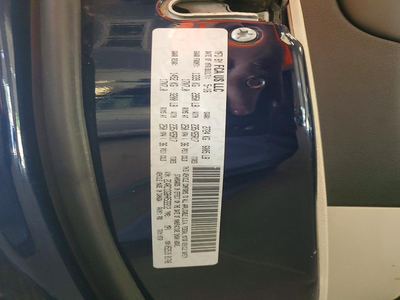 2017 CHRYSLER PACIFICA