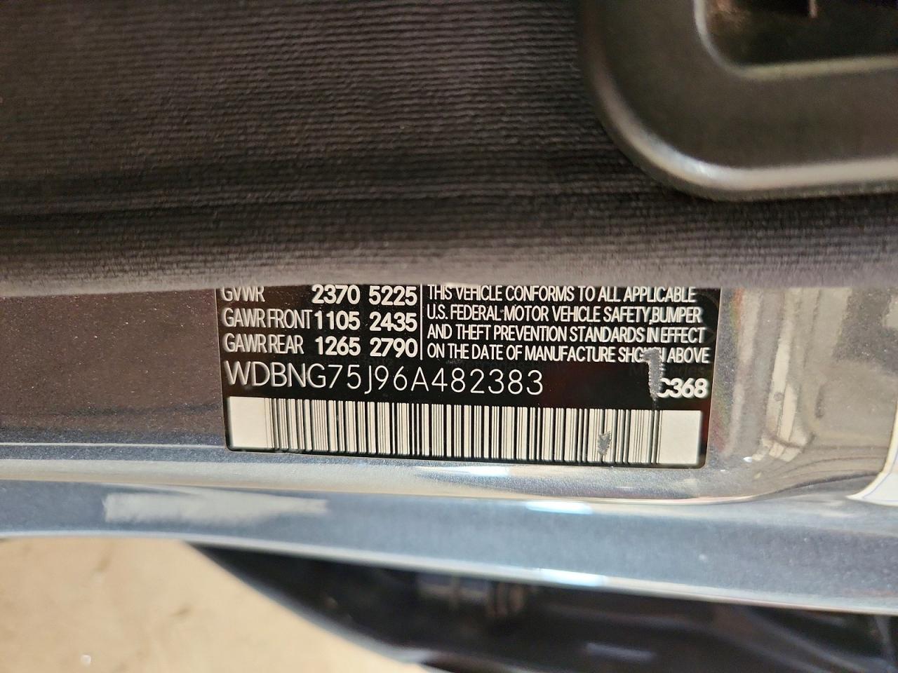 2006 MERCEDES-BENZ S-CLASS