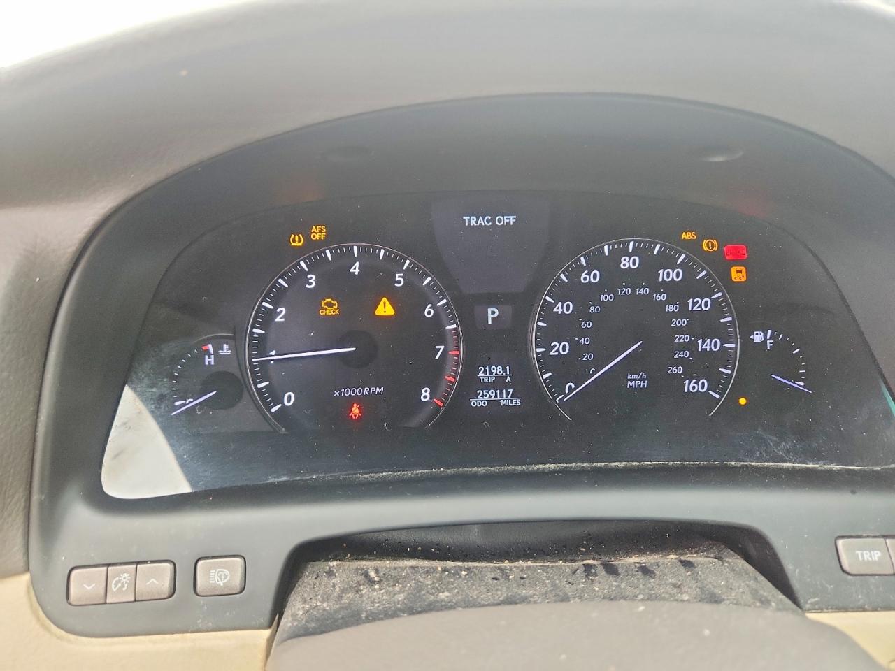 2012 LEXUS LS460