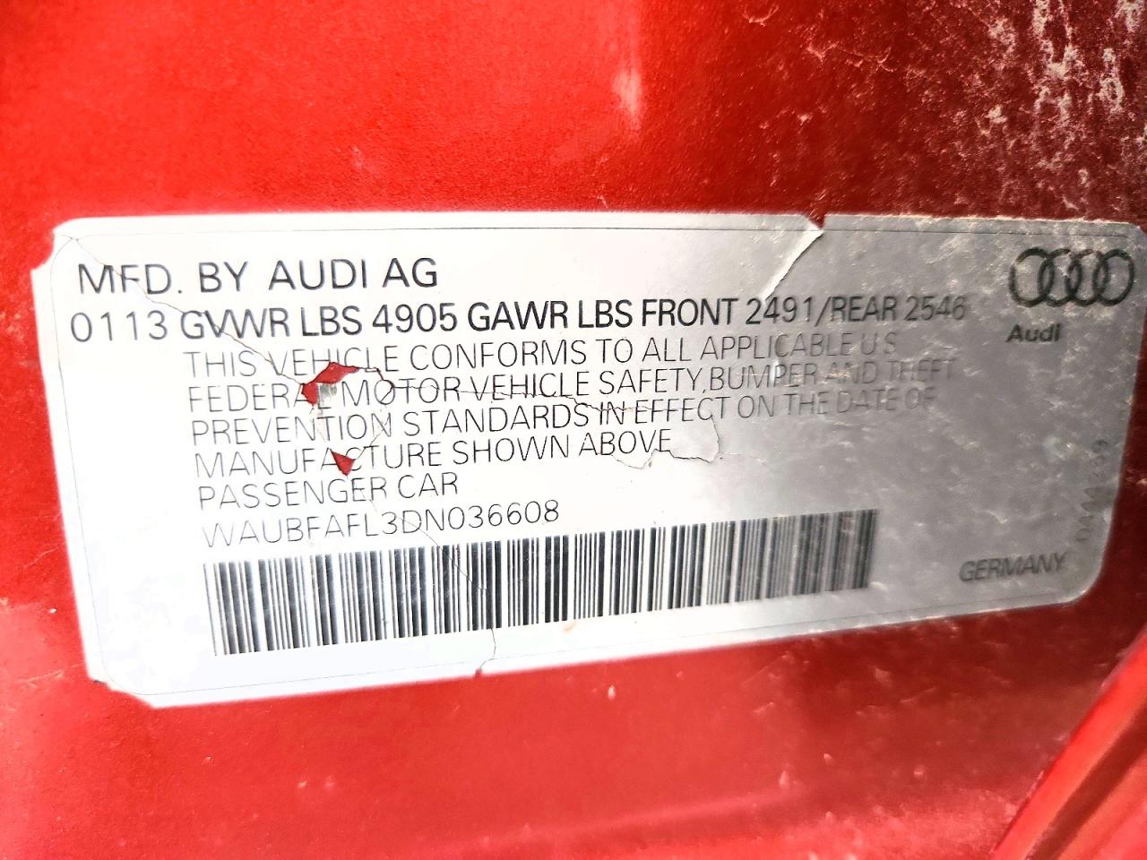 2013 AUDI A4