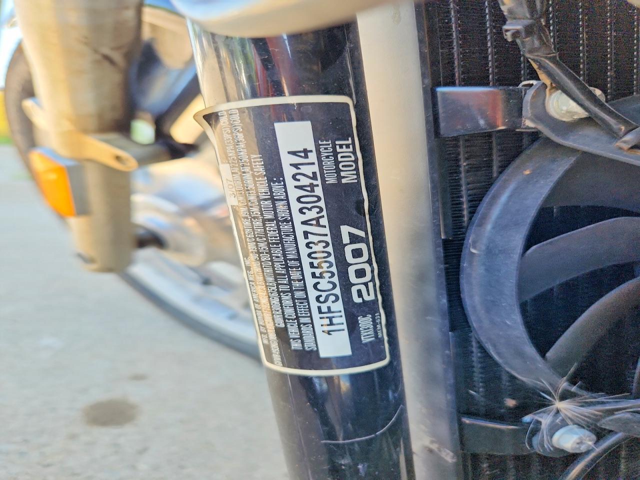 2007 HONDA VTX CYCLE