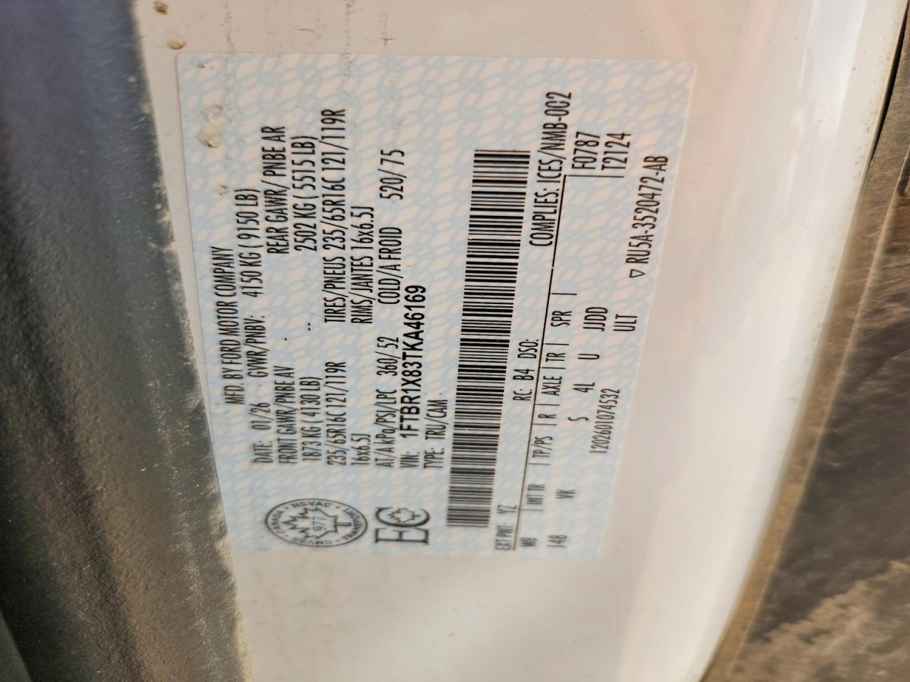 2026 FORD TRANSIT