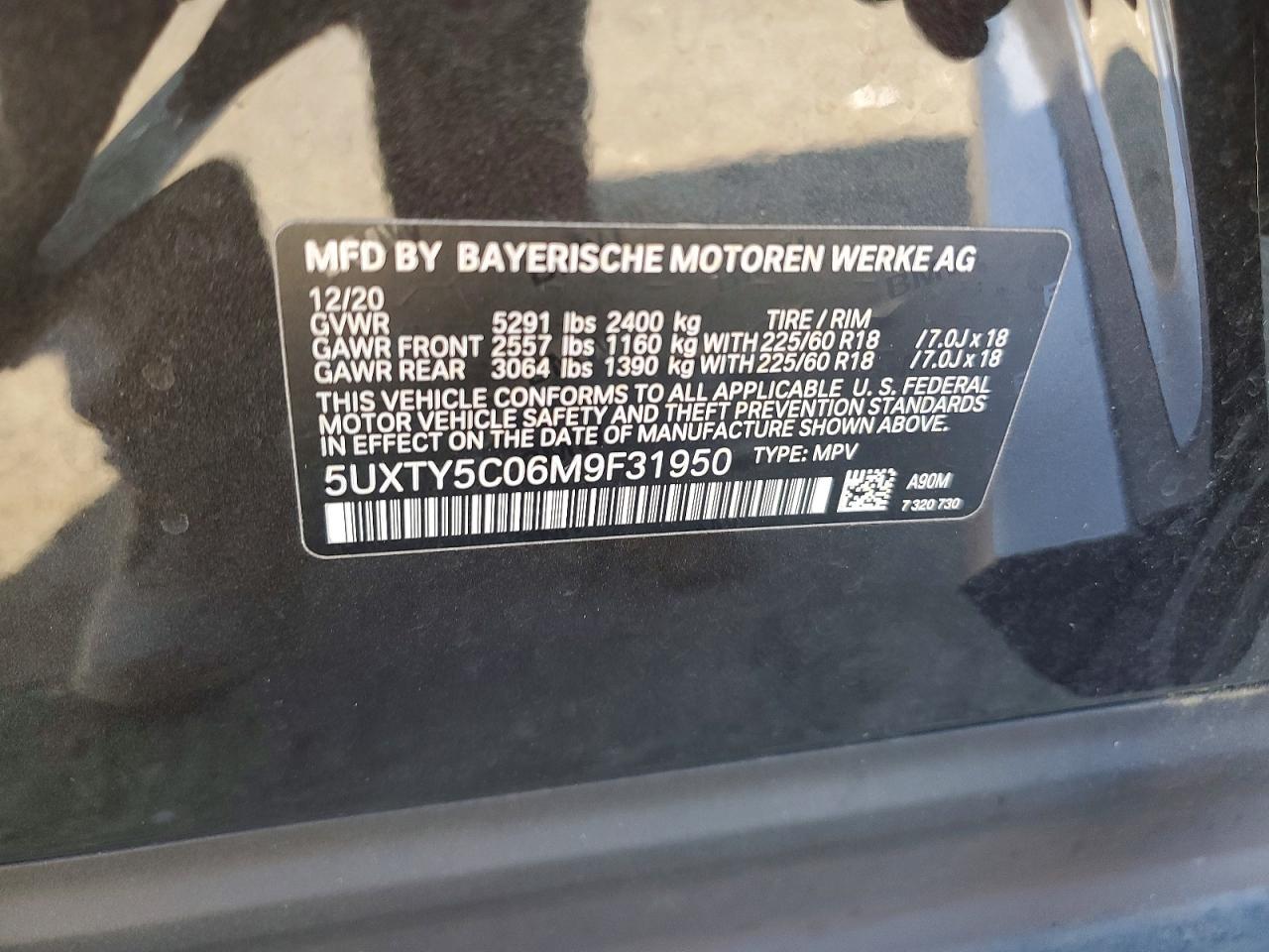 2021 BMW X3