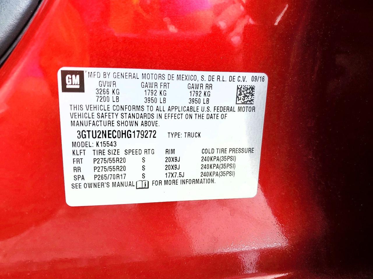 2017 GMC SIERRA