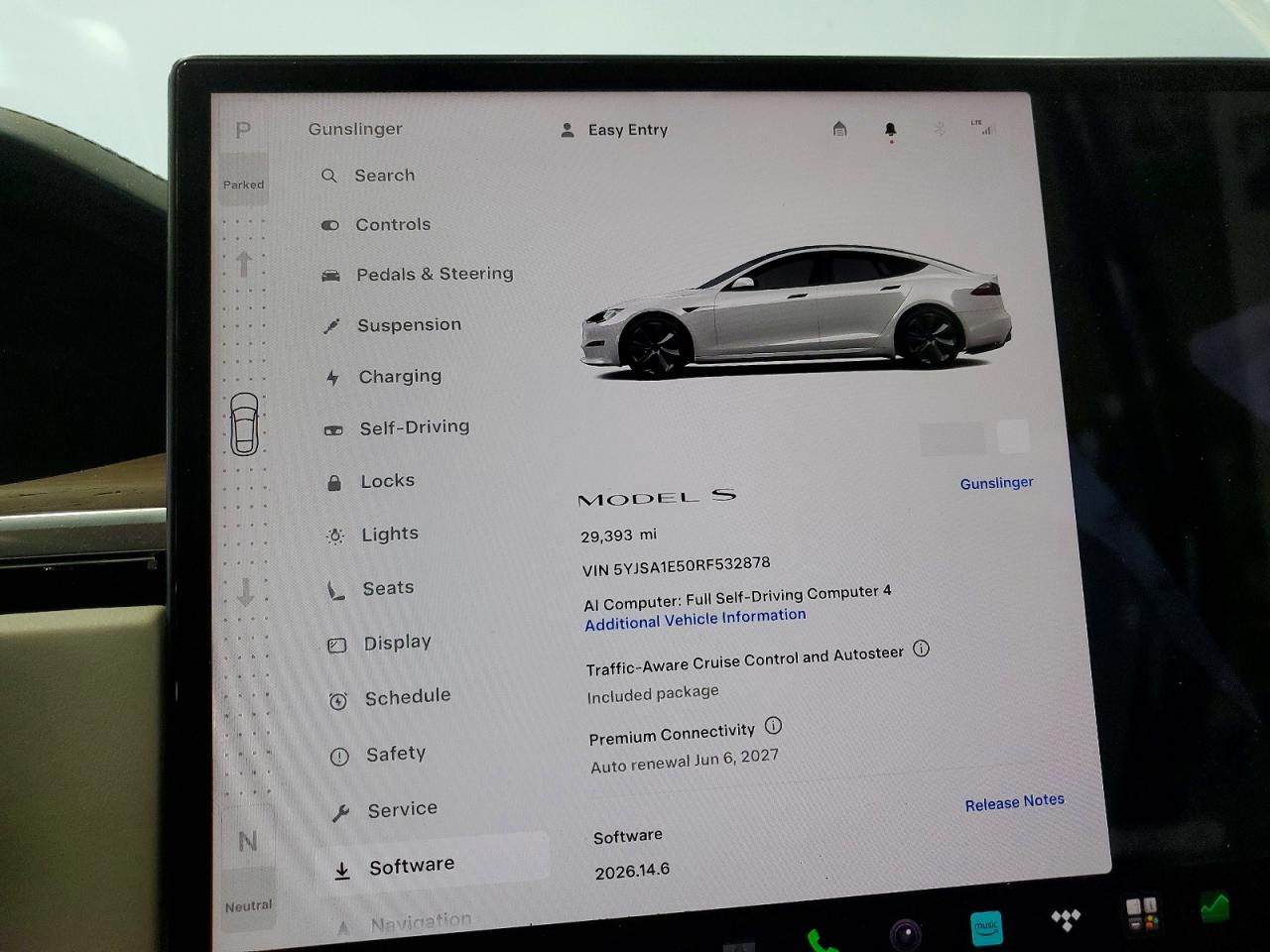 2024 TESLA MODEL S