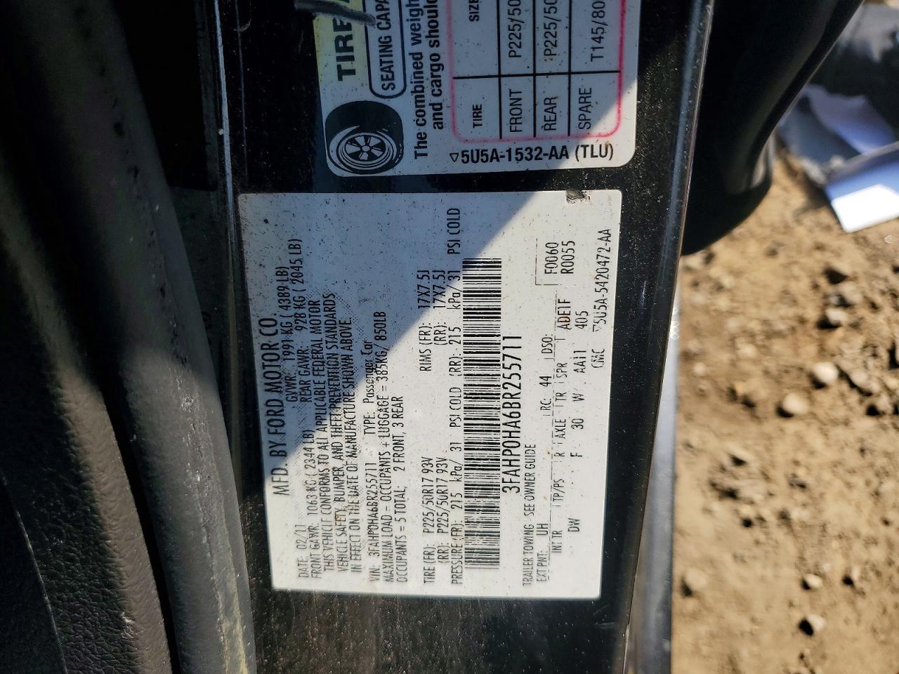 2011 FORD FUSION
