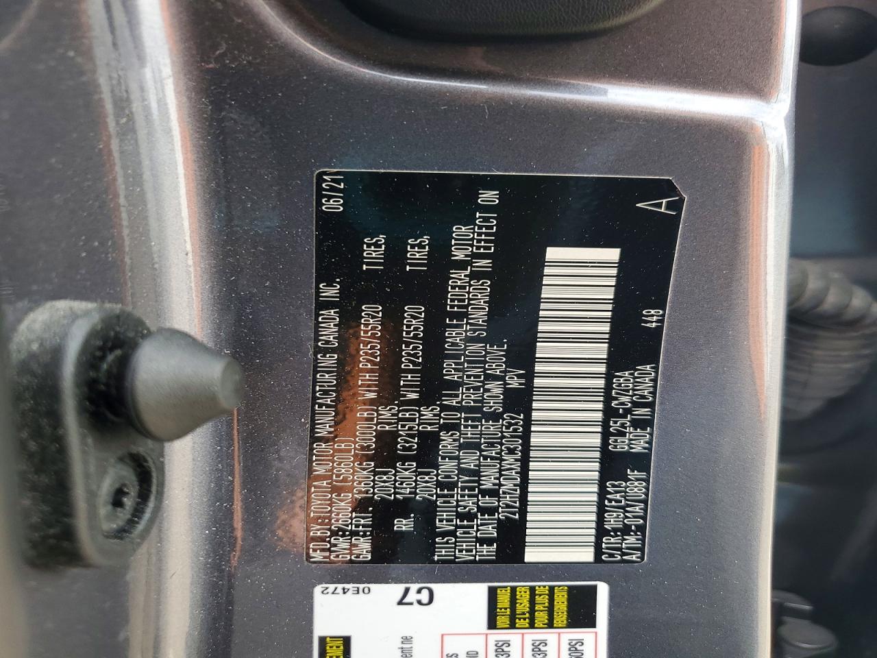 2021 LEXUS RX350