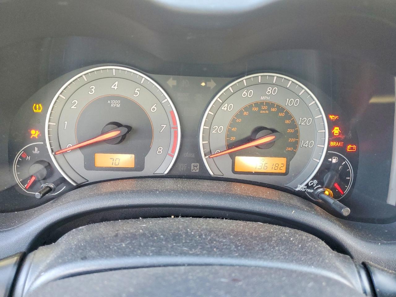 2010 TOYOTA COROLLA