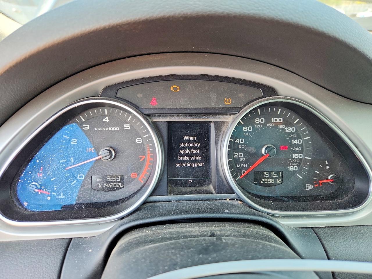 2012 AUDI Q7