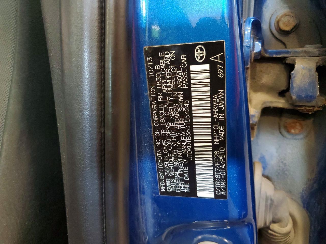 2013 TOYOTA PRIUS
