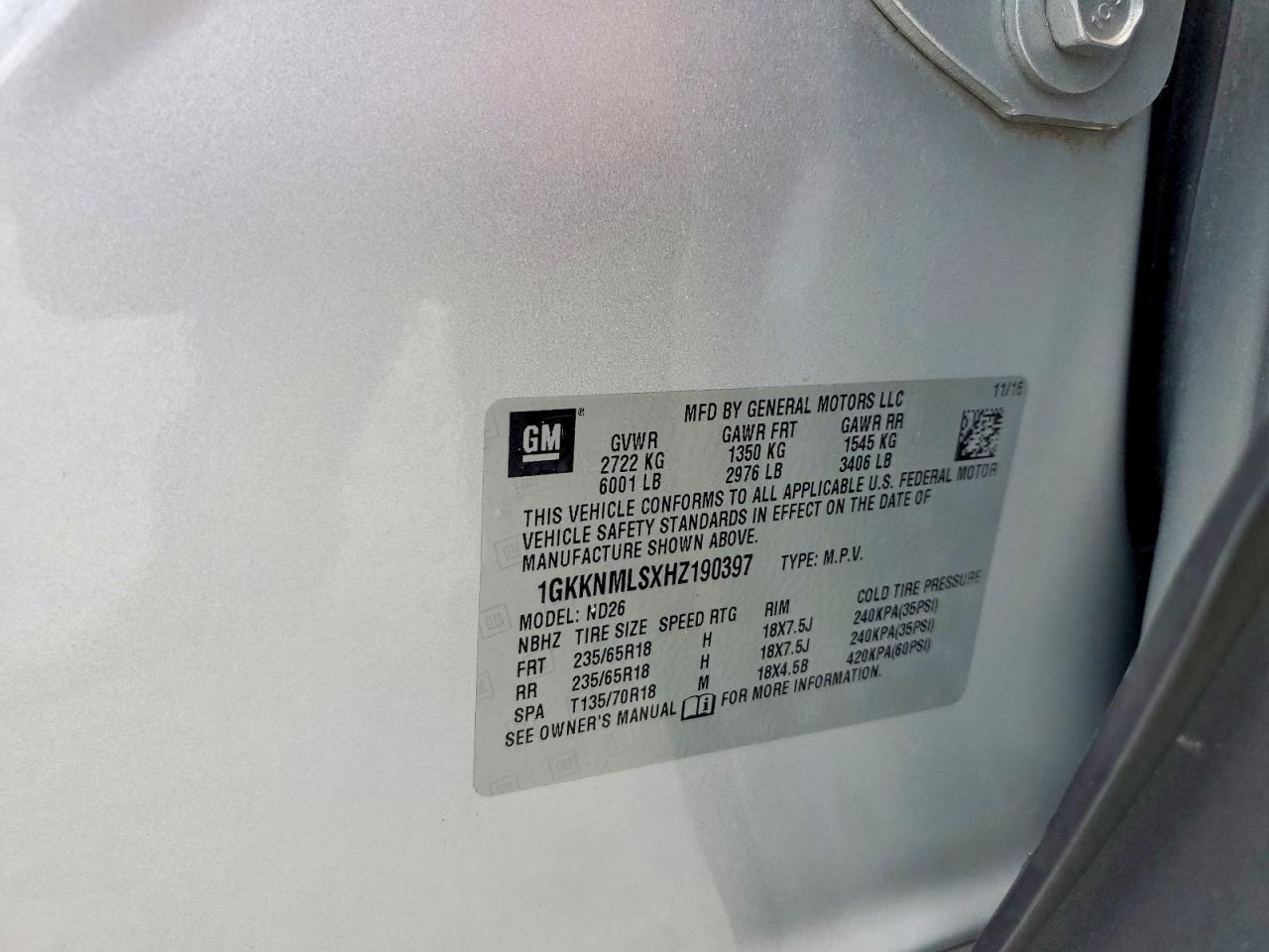 2017 GMC ACADIA