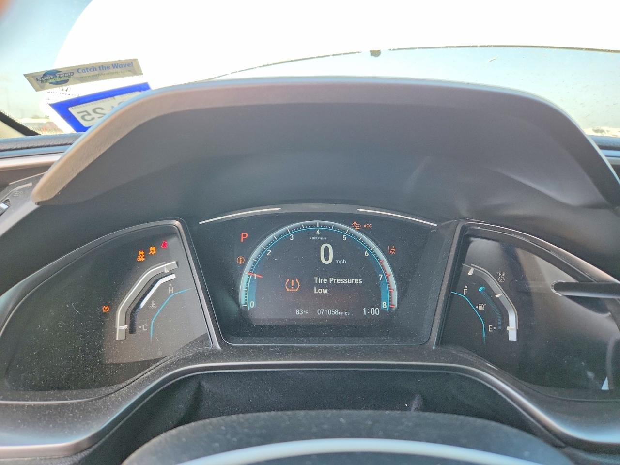 2019 HONDA CIVIC