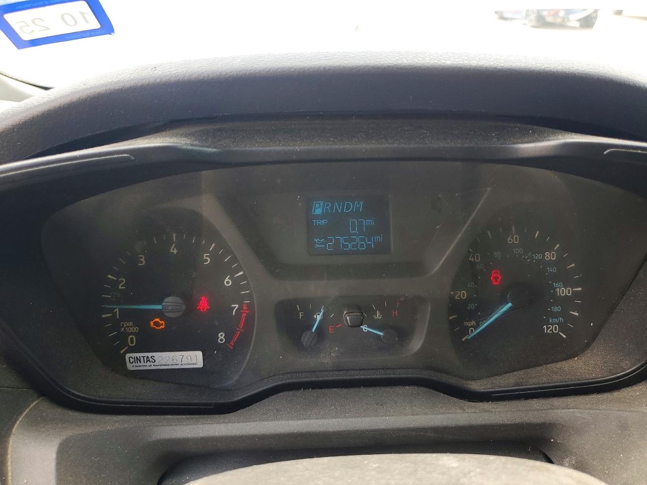 2016 FORD TRANSIT