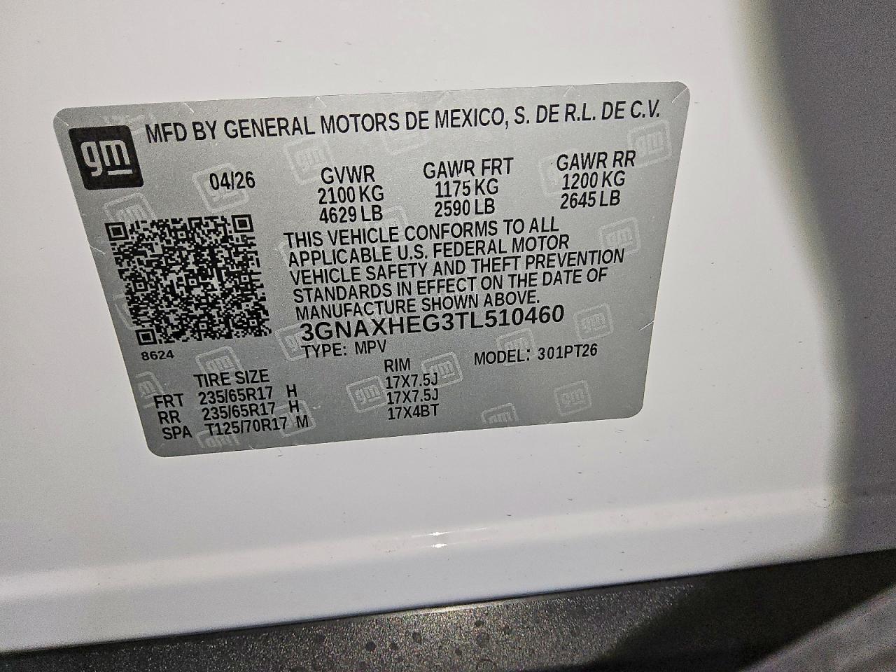 2026 CHEVROLET EQUINOX