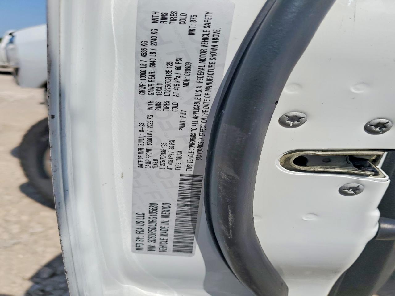 2024 RAM 2500