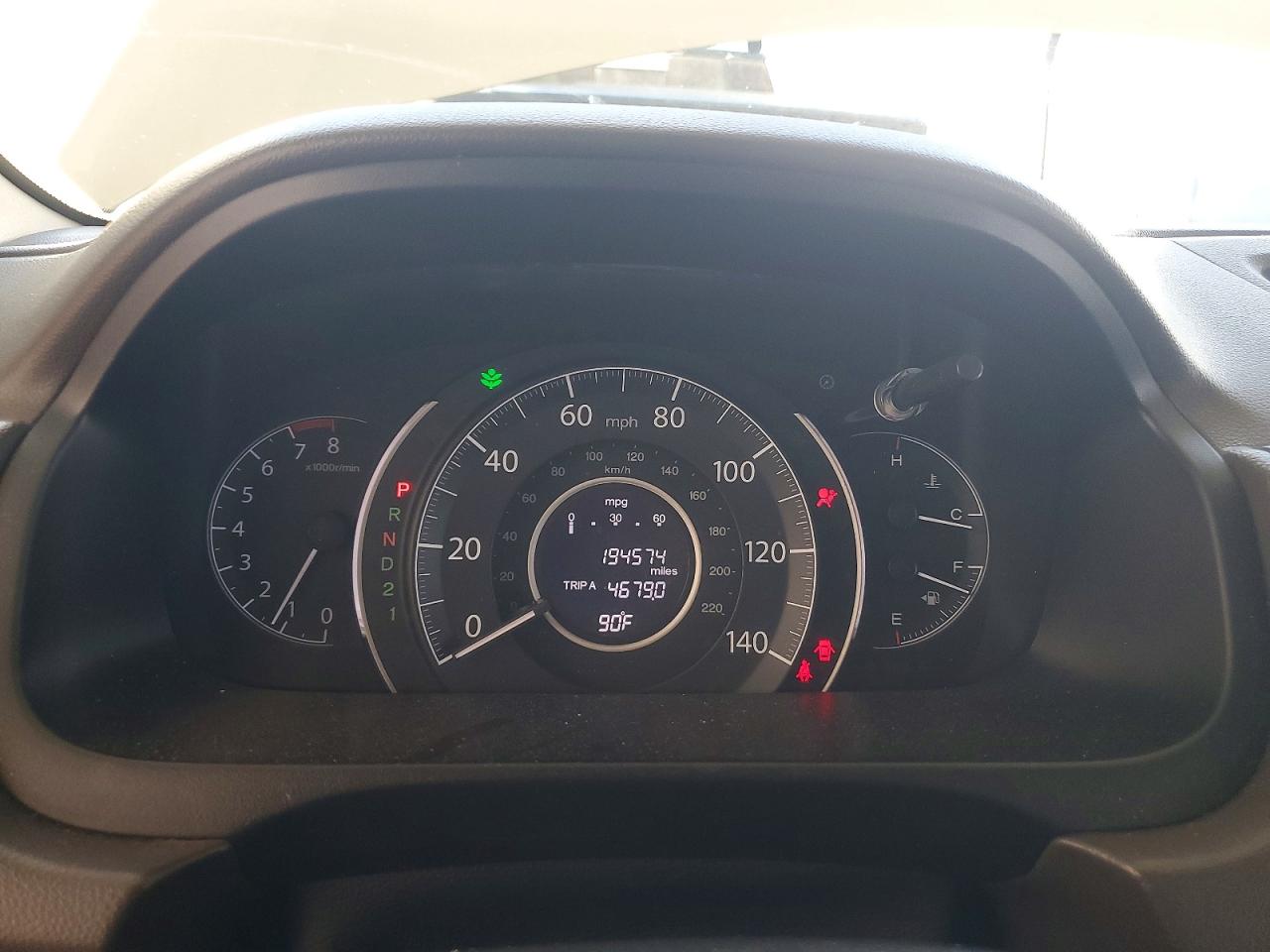 2012 HONDA CRV