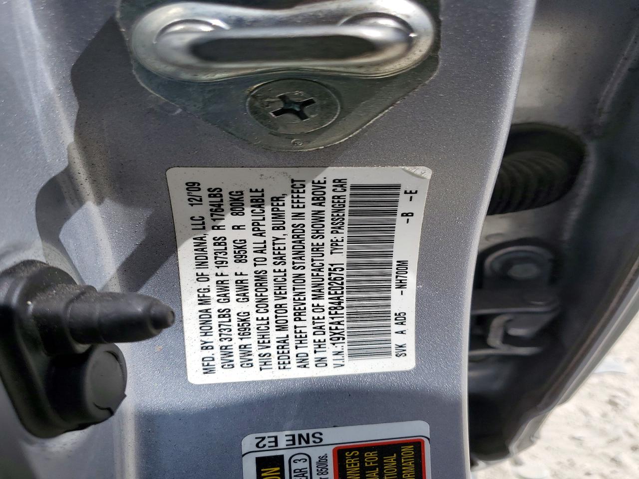2010 HONDA CIVIC