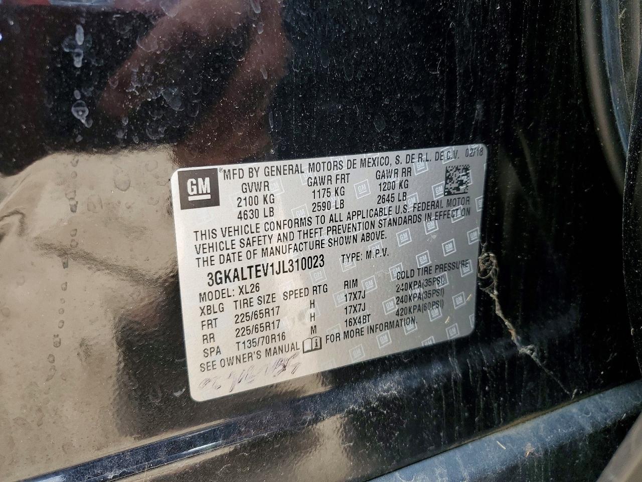 2018 GMC TERRAIN
