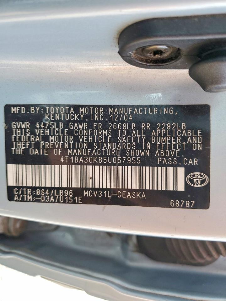 2005 TOYOTA CAMRY