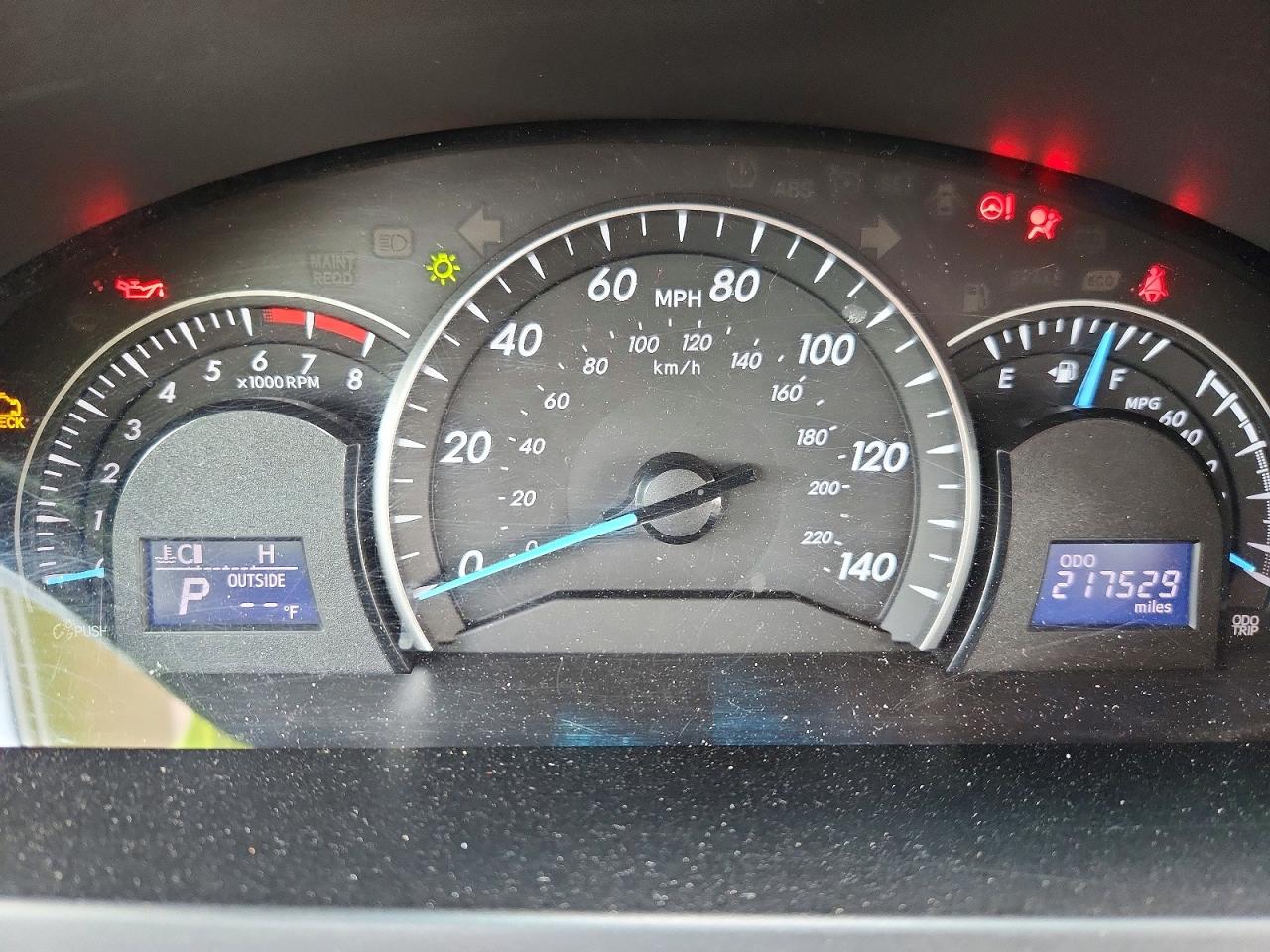 2012 TOYOTA CAMRY