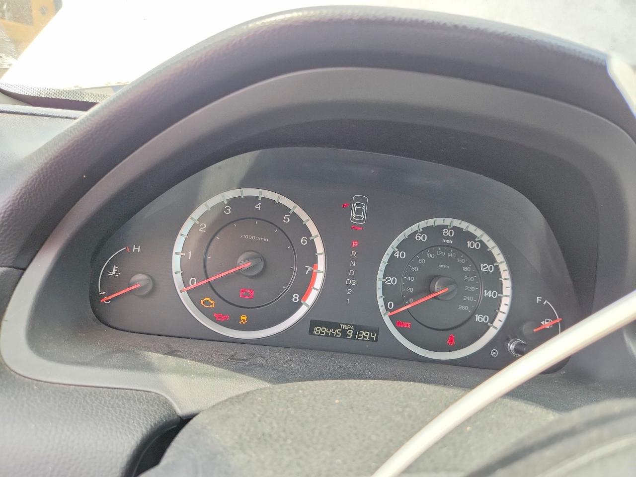 2012 HONDA ACCORD