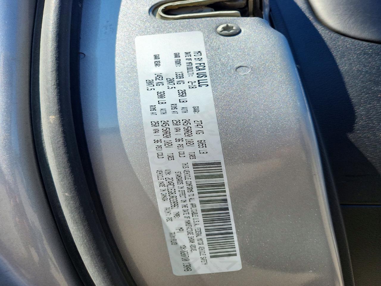 2018 CHRYSLER PACIFICA