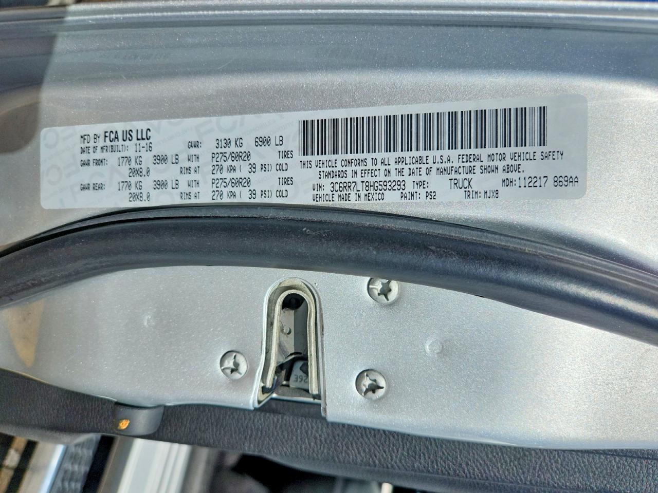 2017 RAM 1500