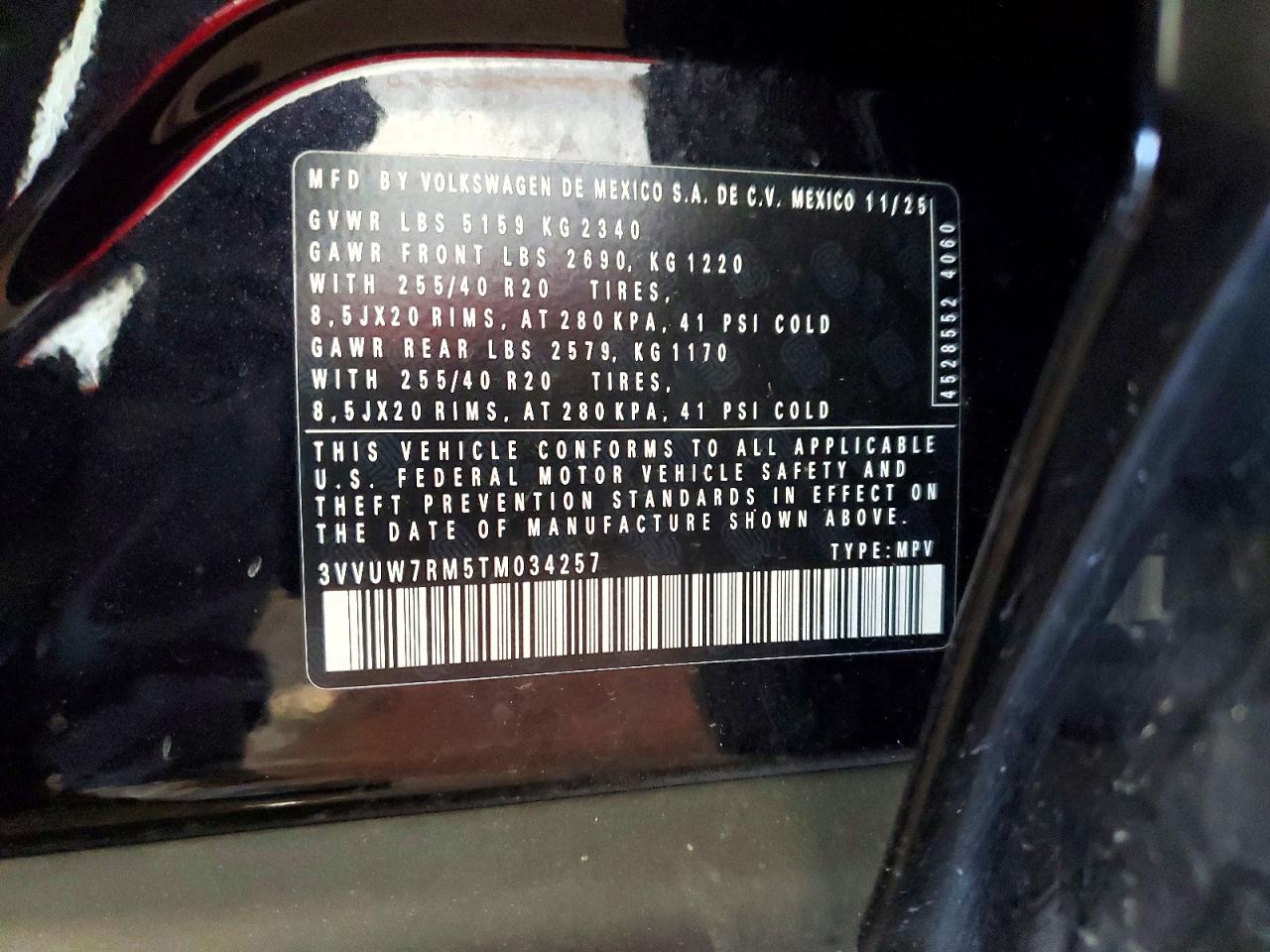 2026 VOLKSWAGEN TIGUAN