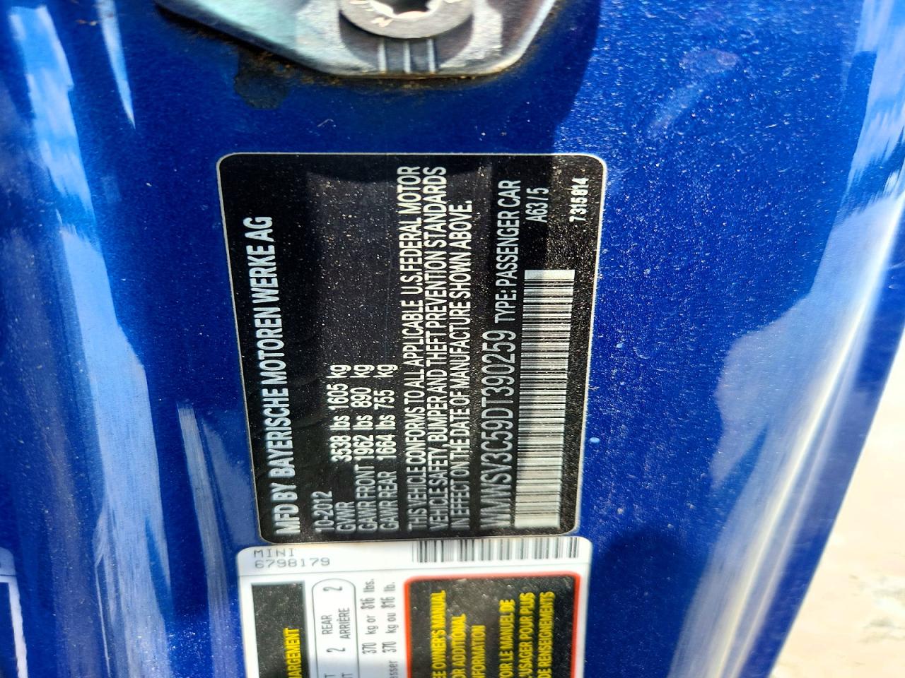 2013 MINI COOPER