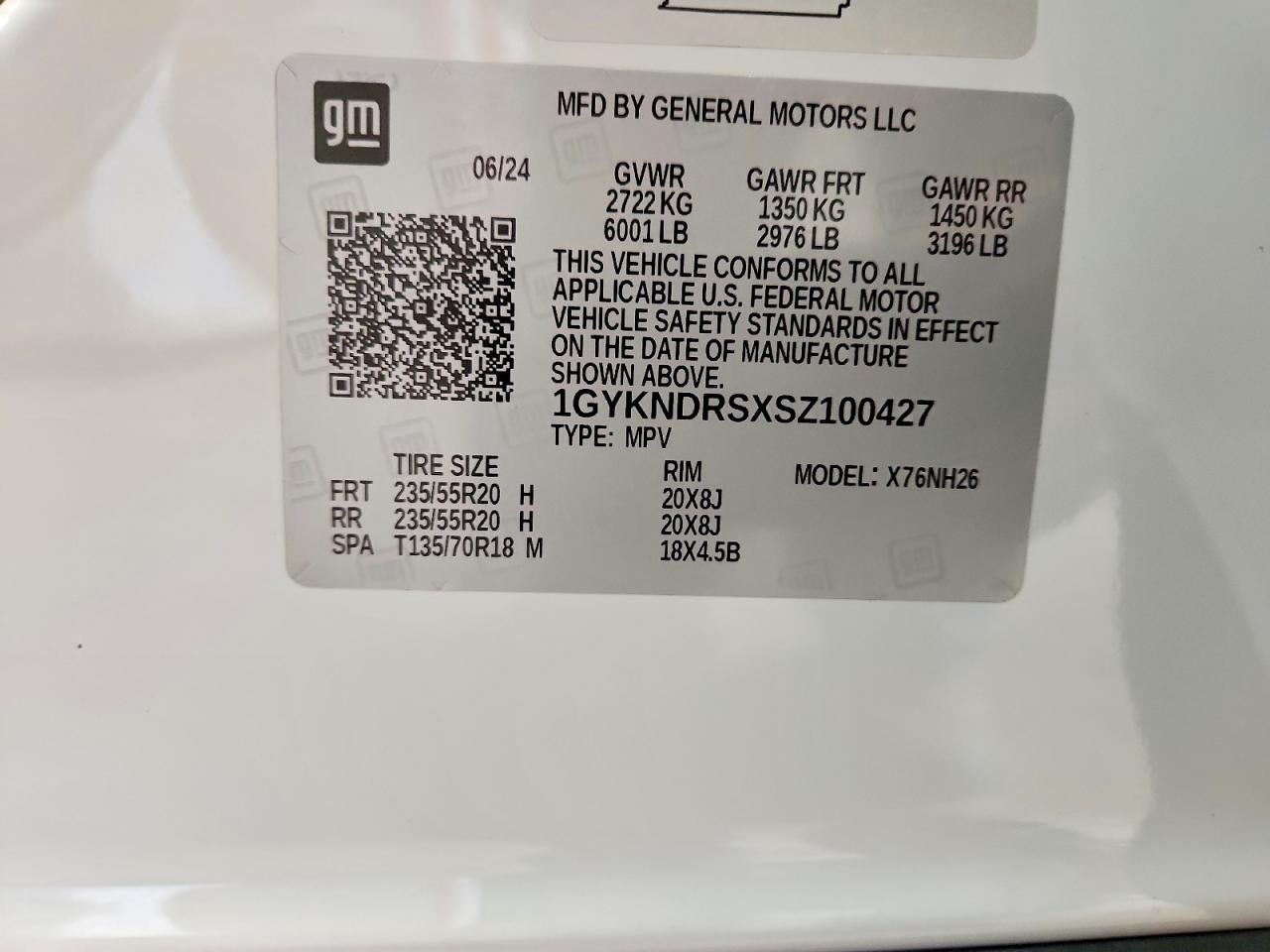 2025 CADILLAC XT5