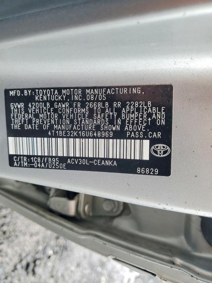 2006 TOYOTA CAMRY