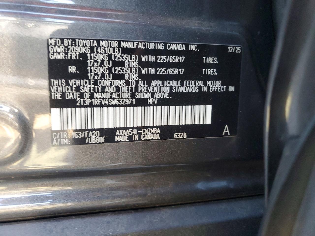 2025 TOYOTA RAV4