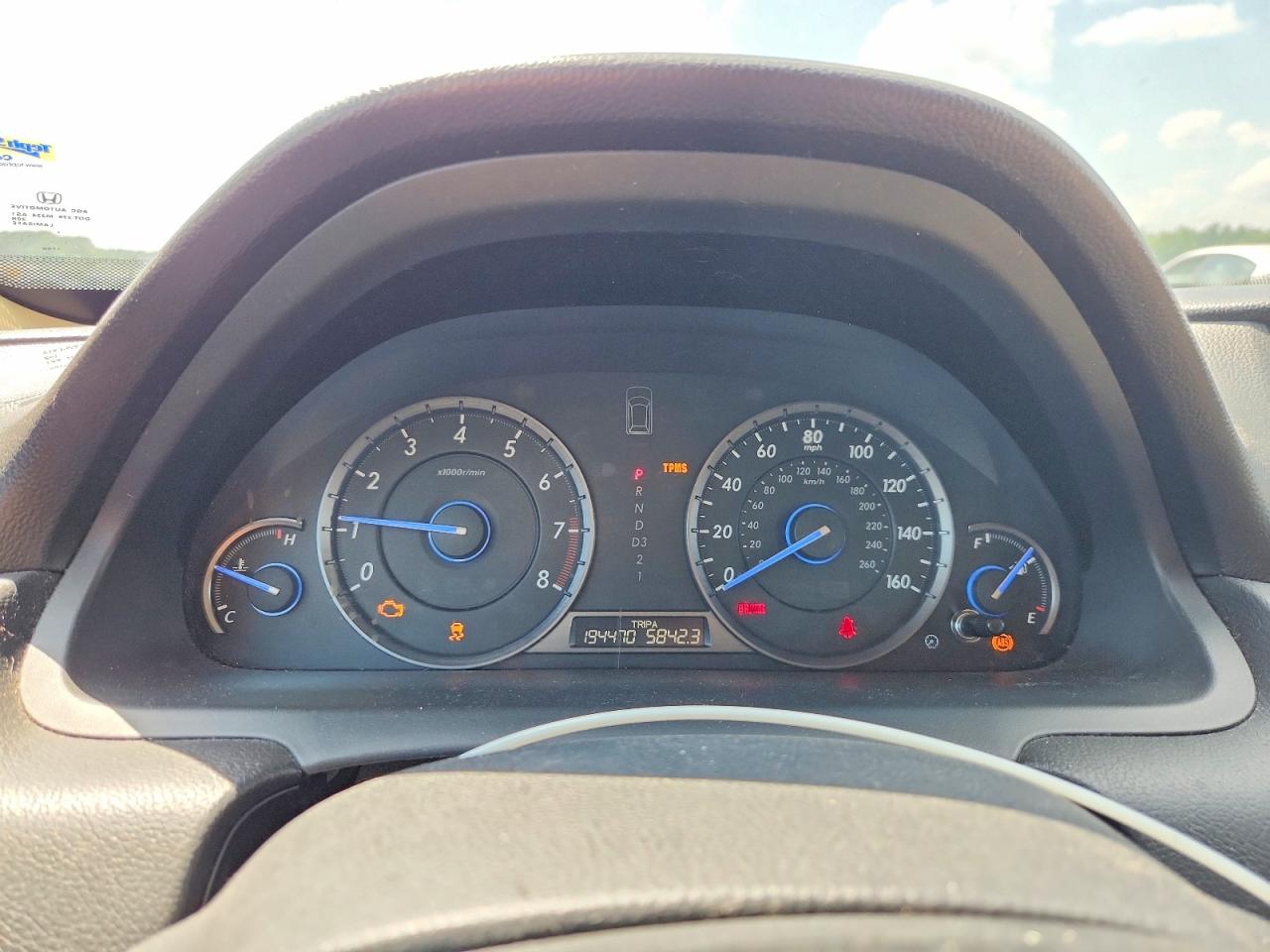 2011 HONDA ACCORD