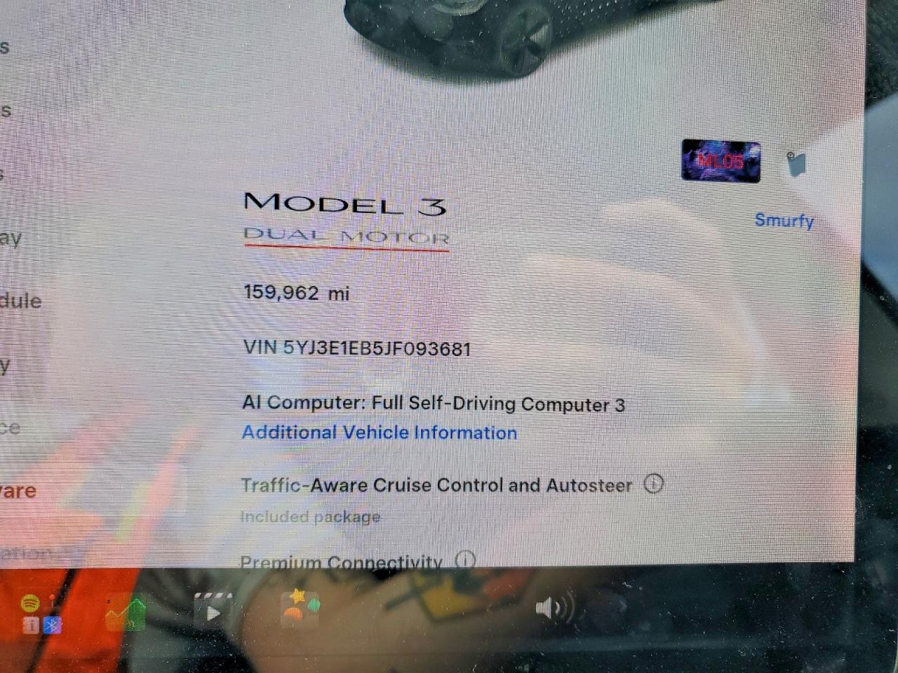 2018 TESLA MODEL 3