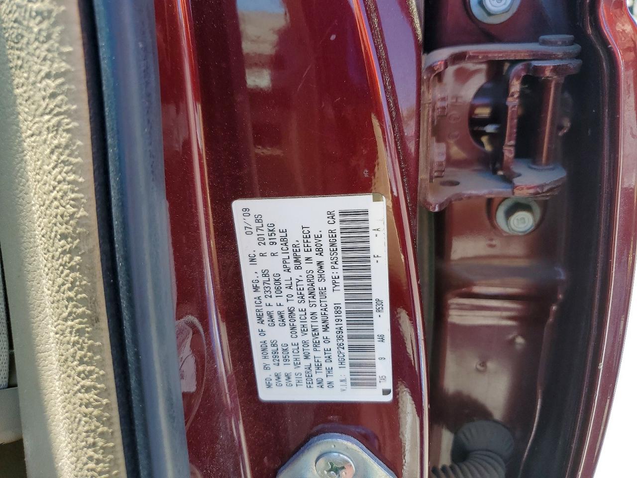 2009 HONDA ACCORD
