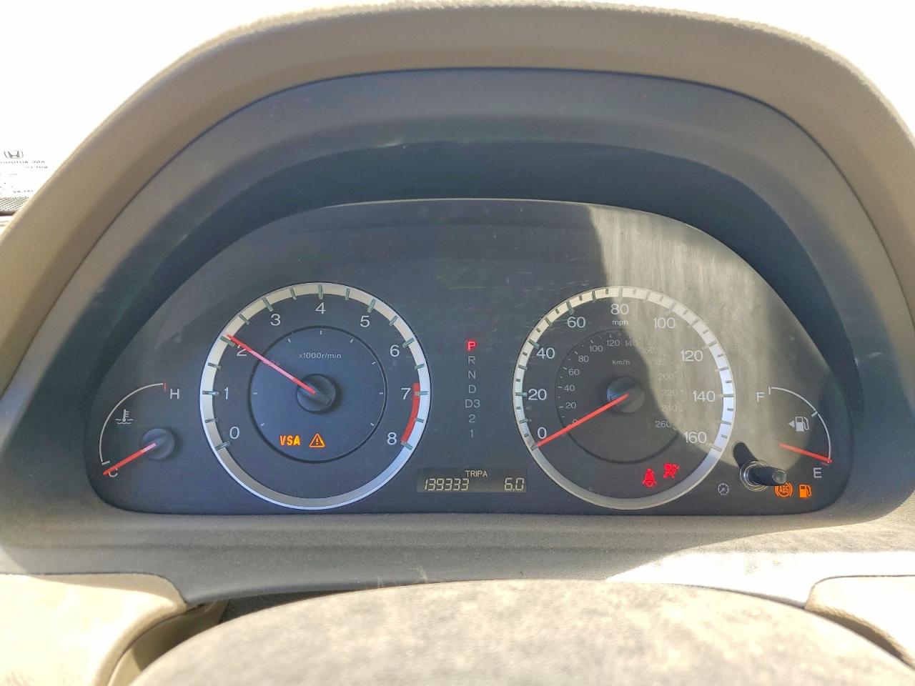 2009 HONDA ACCORD