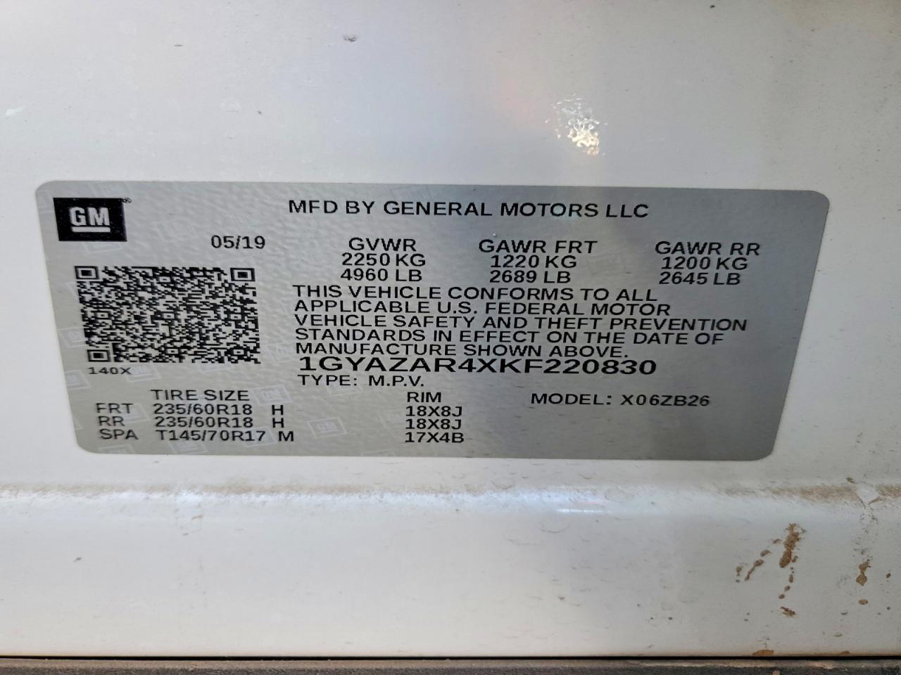 2019 CADILLAC XT4