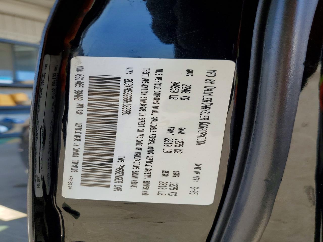 2006 CHRYSLER 300