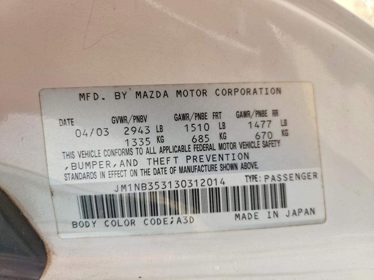 2003 MAZDA MX5