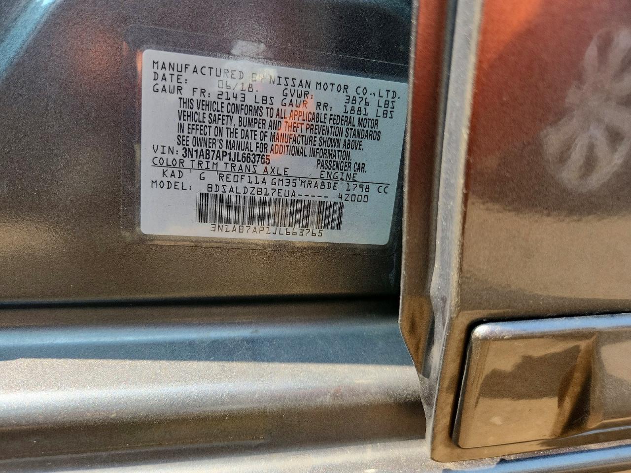2018 NISSAN SENTRA