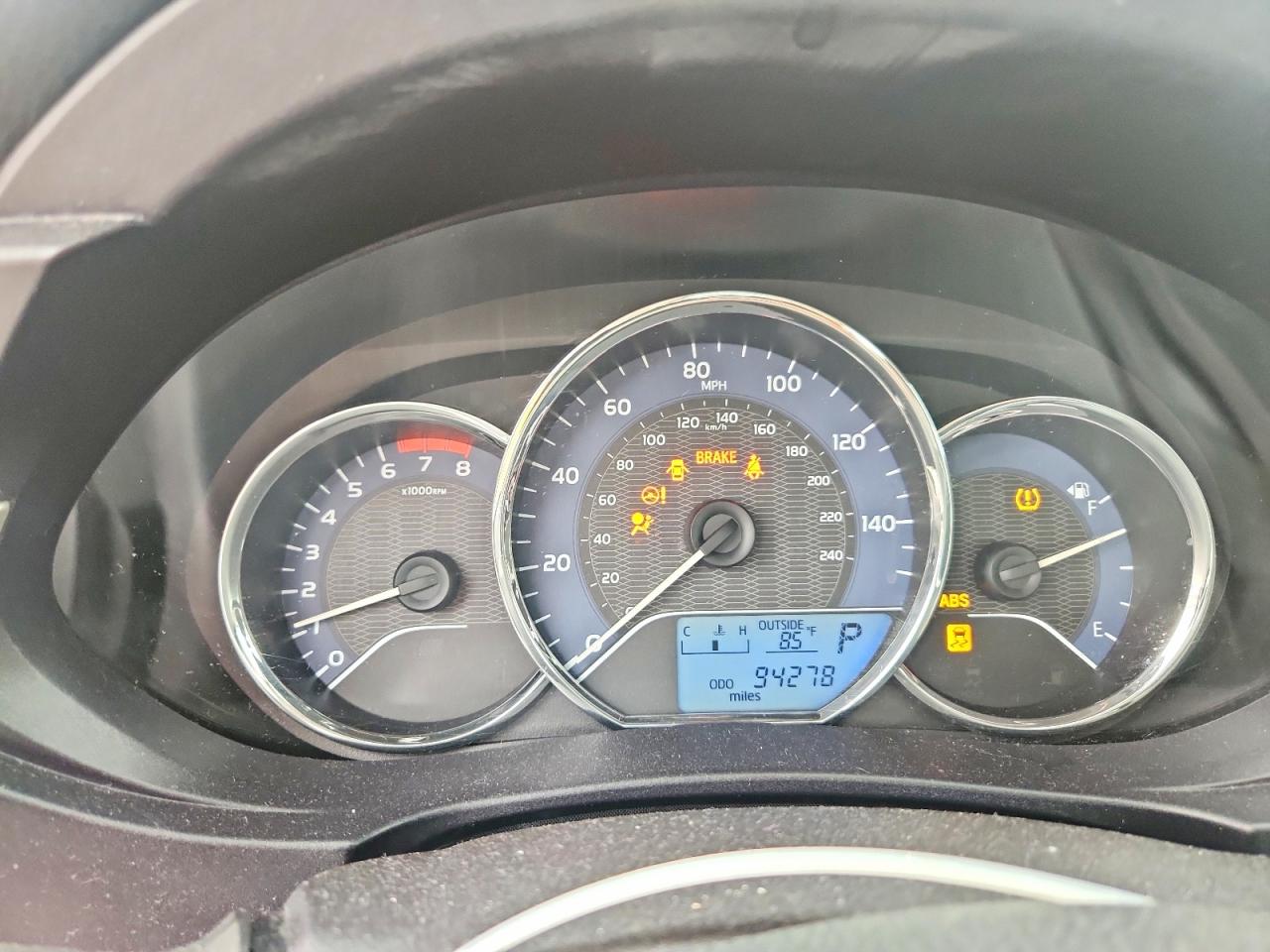 2016 TOYOTA COROLLA