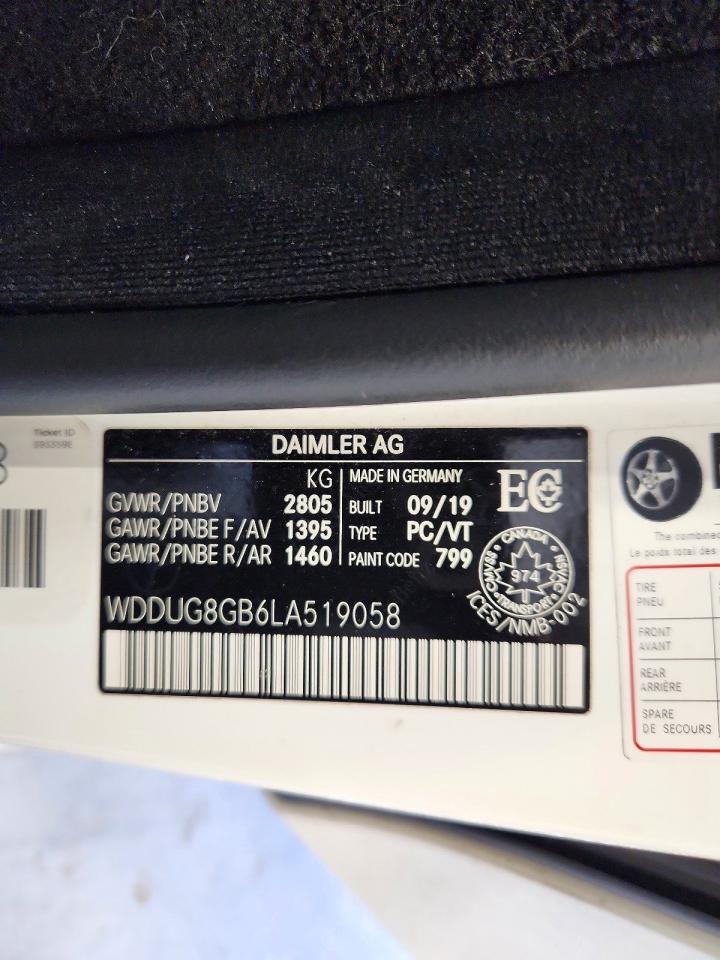 2020 MERCEDES-BENZ S-CLASS