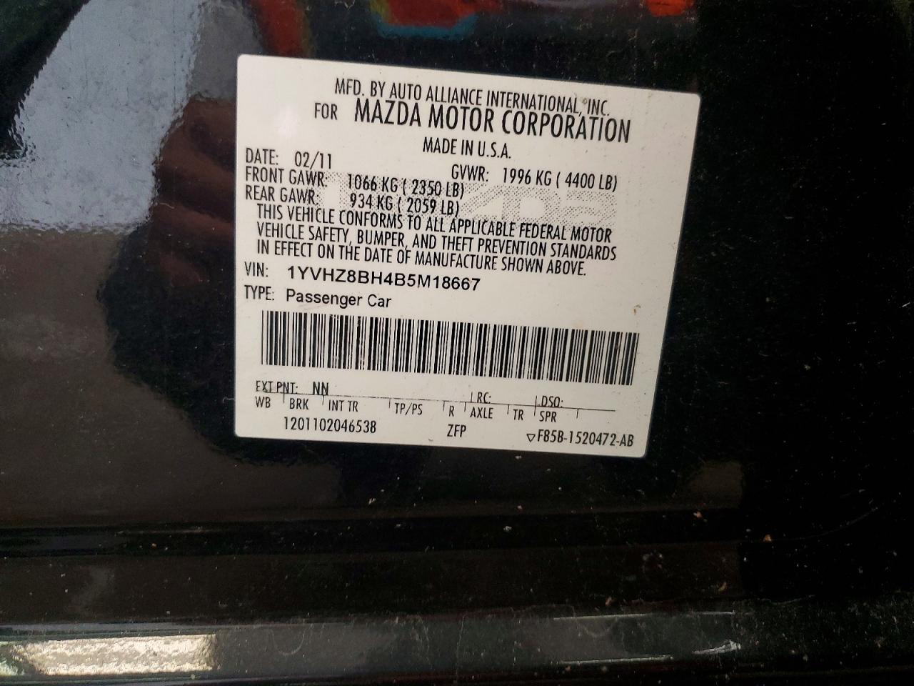 2011 MAZDA 6