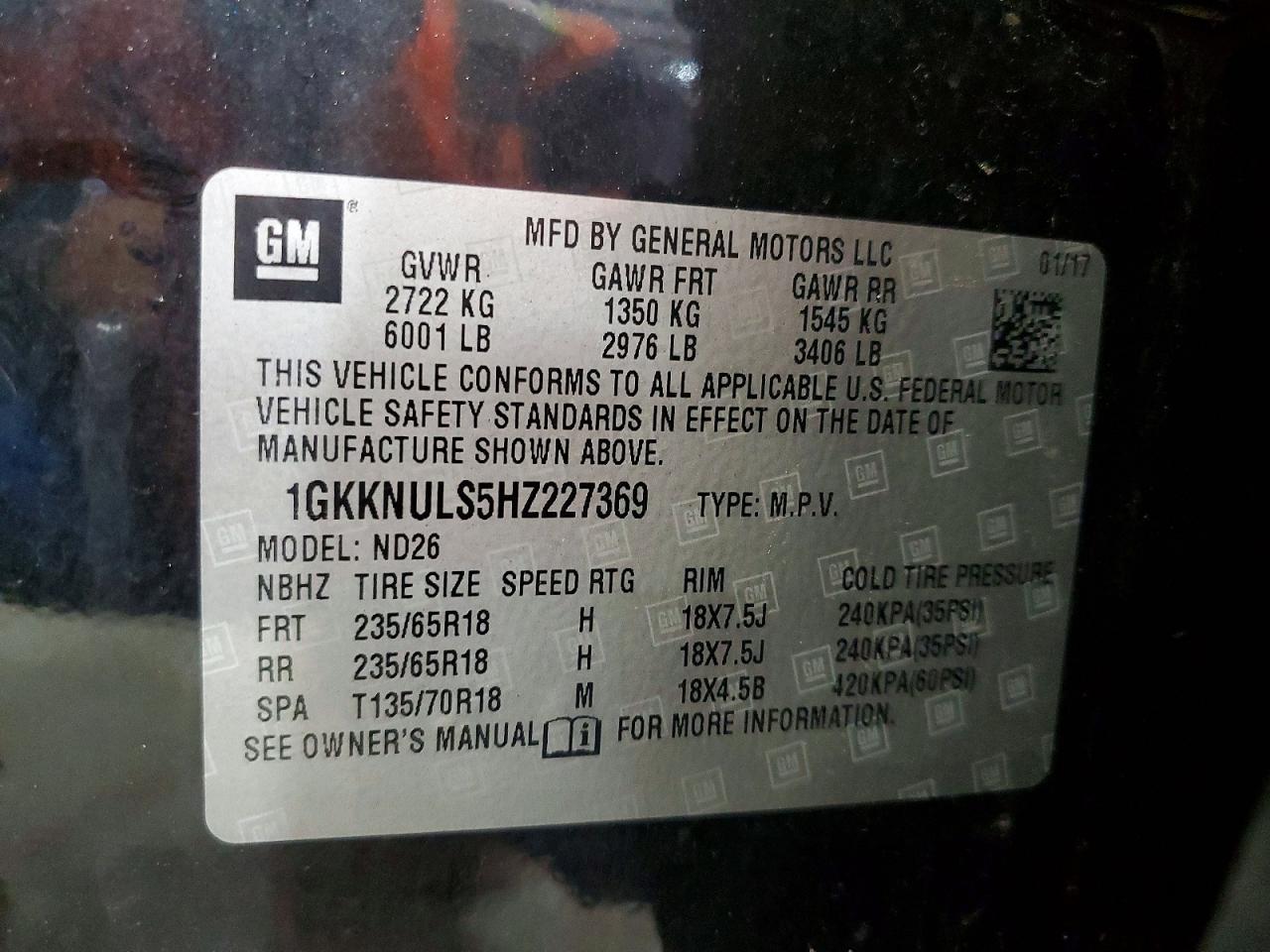 2017 GMC ACADIA