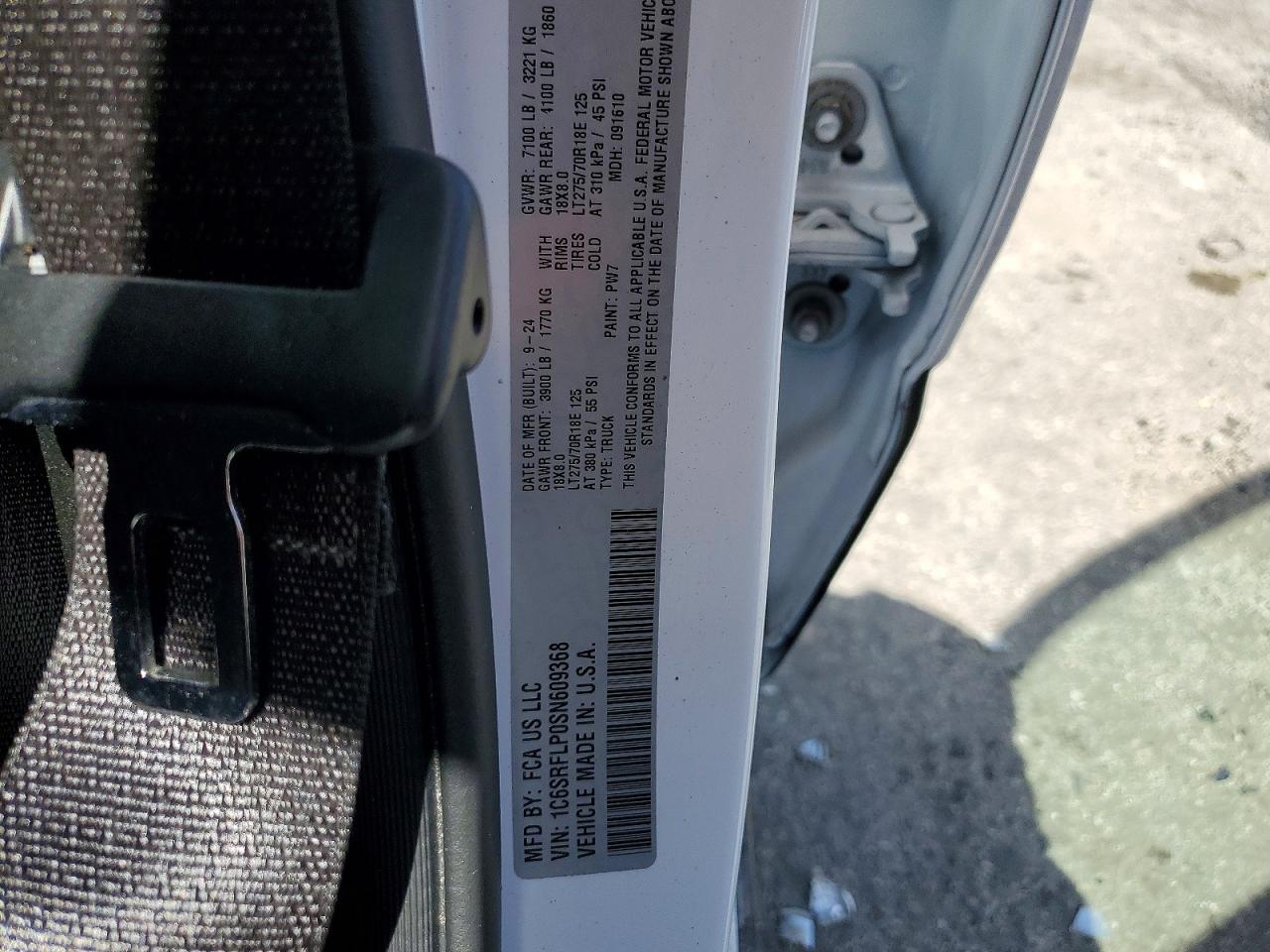 2025 RAM 1500